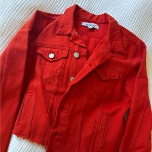 Etica Vibrant Red Jacket